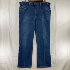 Levi's 517 Bootcut Jeans Mens 40x30 (37x29) Blue Vintage Orange Tab USA Made‎
